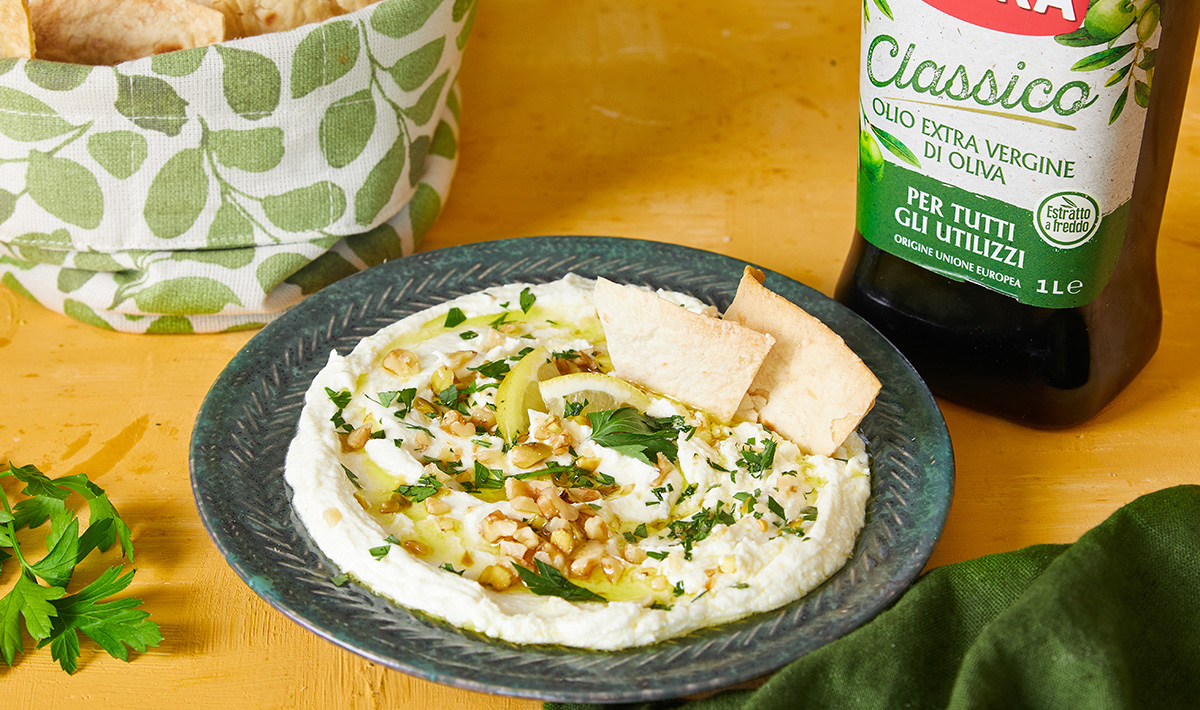 Whipped feta