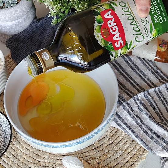 Biscotti del mattino olio e miele