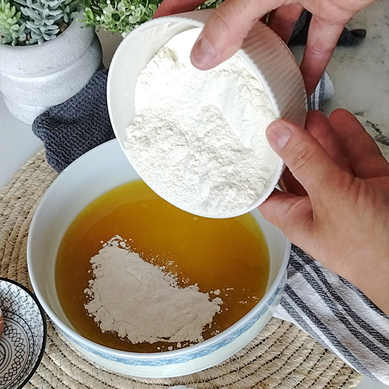 Biscotti del mattino olio e miele